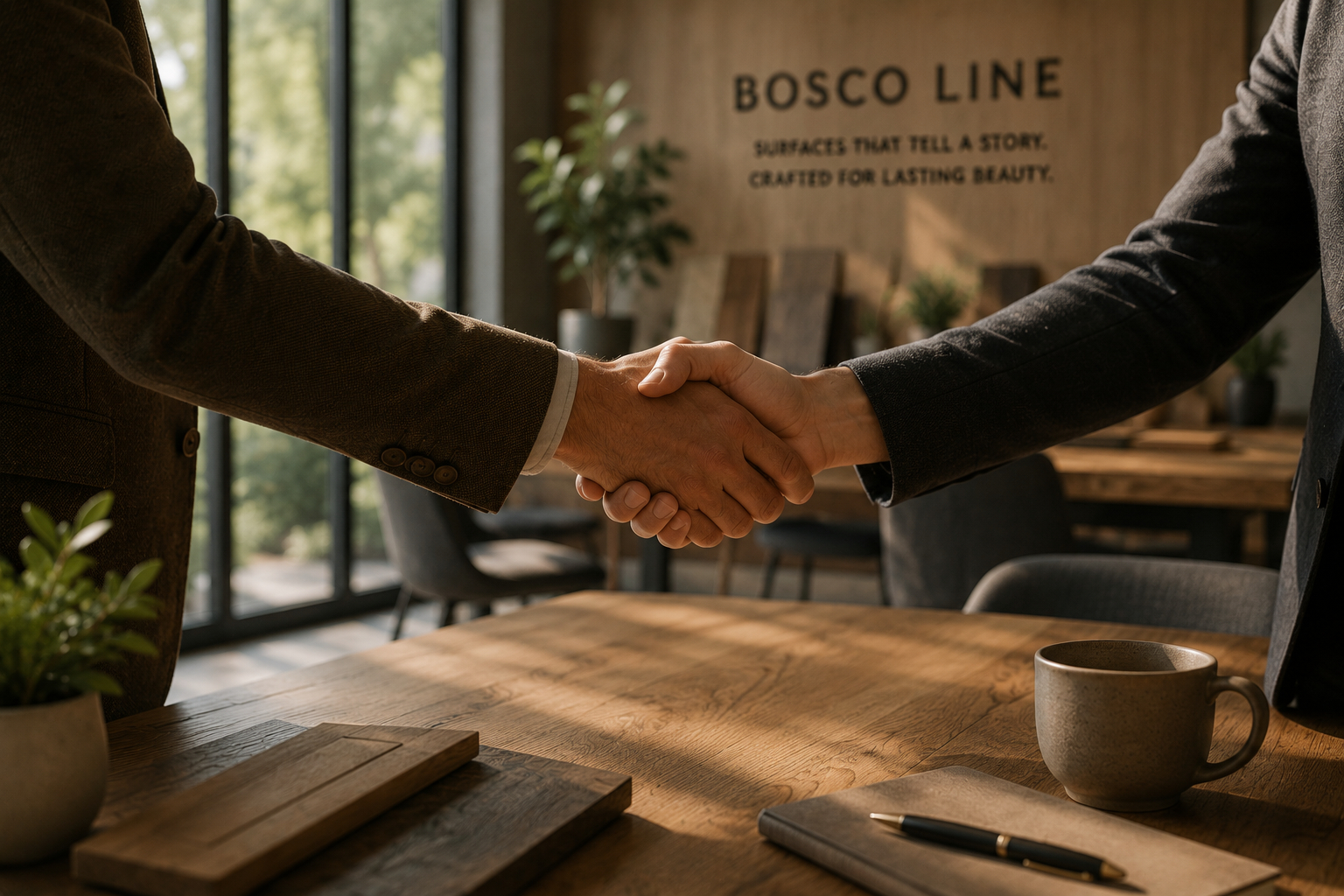 Bosco Line manufacturing and distribution partnership